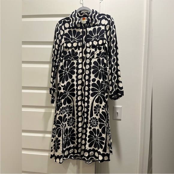 FARM‎ Rio Palermo Long Sleeve Shirtdress size XXS - Picture 5 of 13